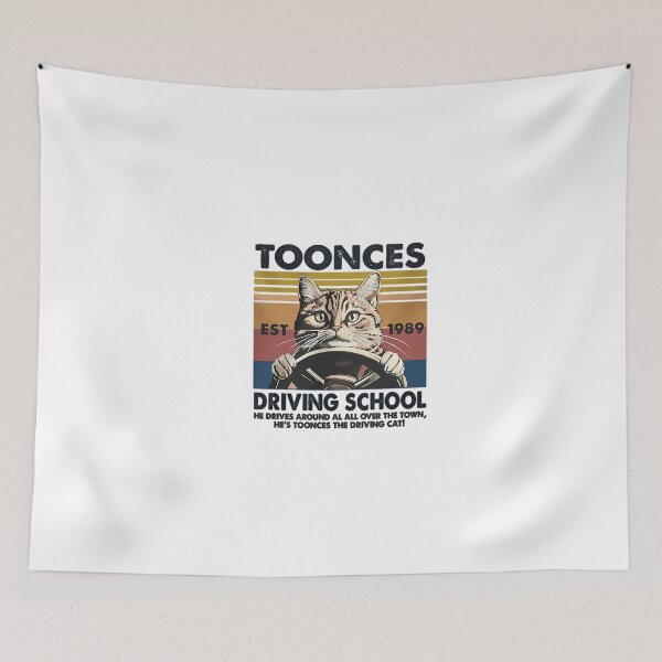 Item preview, Toonces Driving School Est 1989 The Driving Cat designed and sold by UllricKramer.