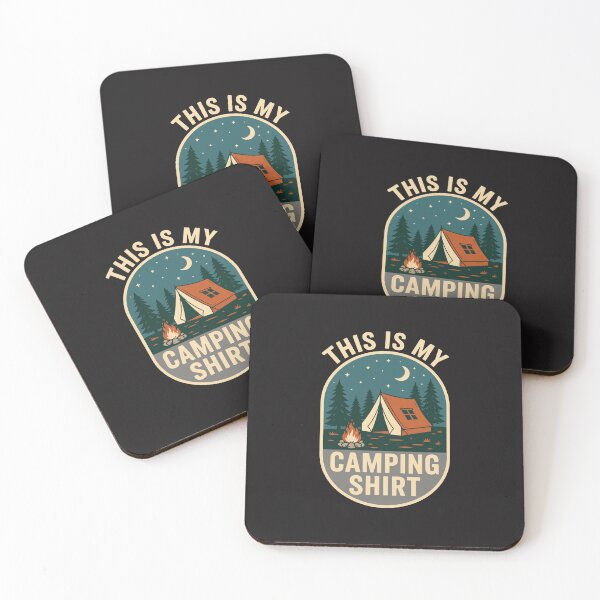 Item preview, Funny Camping Retro Camper Trailer Outdoor Adventure designed and sold by kiralynstration.
