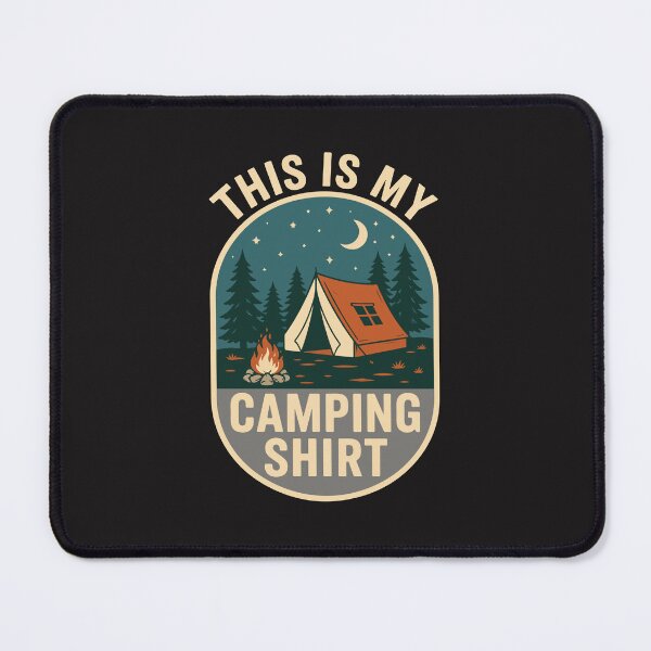 Item preview, Funny Camping Retro Camper Trailer Outdoor Adventure designed and sold by kiralynstration.