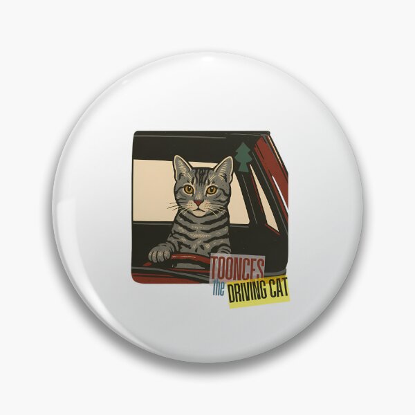 Item preview, Toonces The Cat Behind The Wheel designed and sold by UllricKramer.