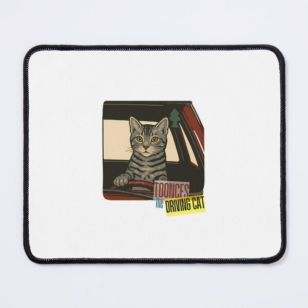 Item preview, Toonces The Cat Behind The Wheel designed and sold by UllricKramer.