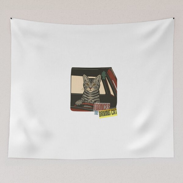 Item preview, Toonces The Cat Behind The Wheel designed and sold by UllricKramer.
