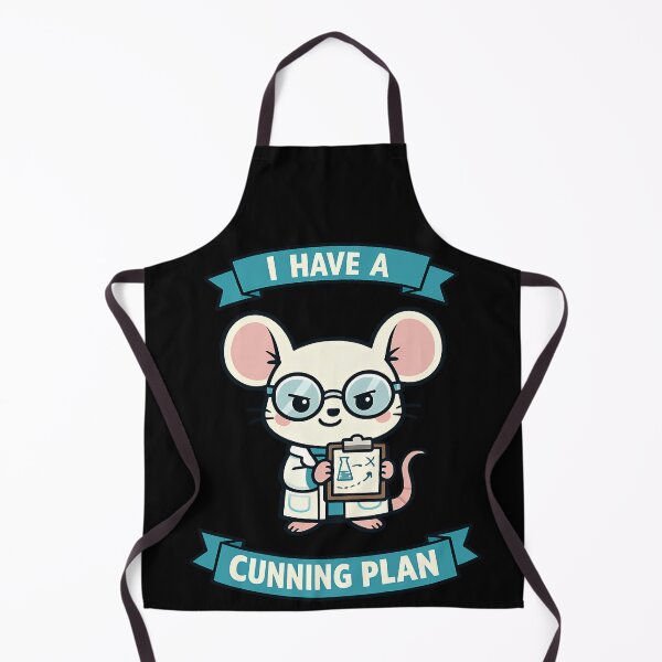 Item preview, I Have A Cunning Plan Cute Science Mouse Humor designed and sold by TeeTimeTreasure.