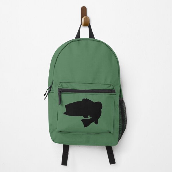 Item preview, Largemouth Bass Silhouette Fishing Art designed and sold by donwillisjrart.