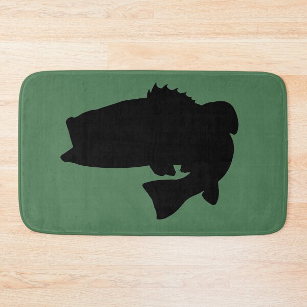 Item preview, Largemouth Bass Silhouette Fishing Art designed and sold by donwillisjrart.