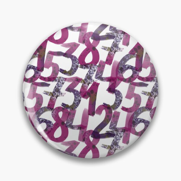 Item preview, Minimal White Seamless Numbers Pattern Elegant Abstract Design designed and sold by EL-Lebedenko.