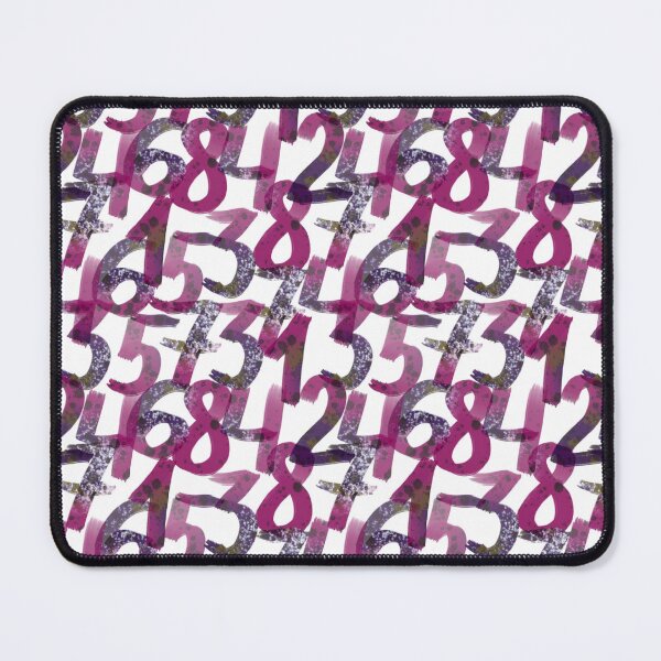 Item preview, Minimal White Seamless Numbers Pattern Elegant Abstract Design designed and sold by EL-Lebedenko.