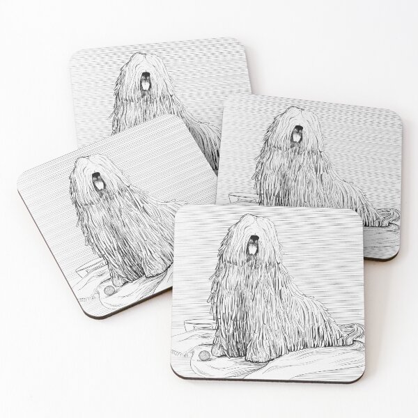 Item preview, Shaggy Dog Portrait designed and sold by Ekonolotie.