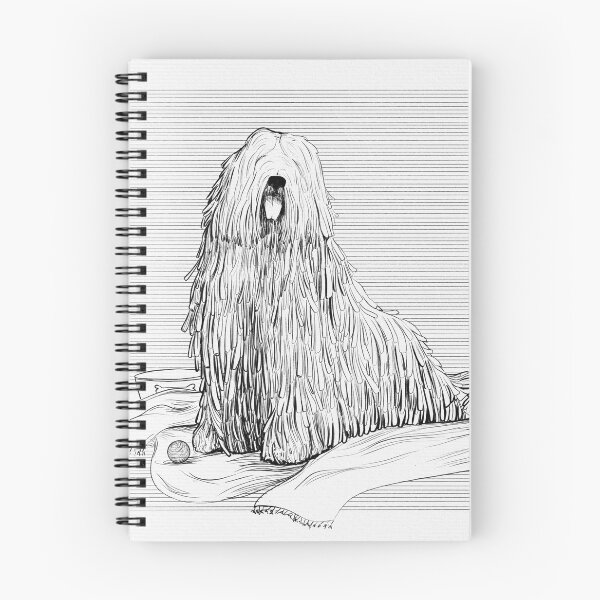 Item preview, Shaggy Dog Portrait designed and sold by Ekonolotie.