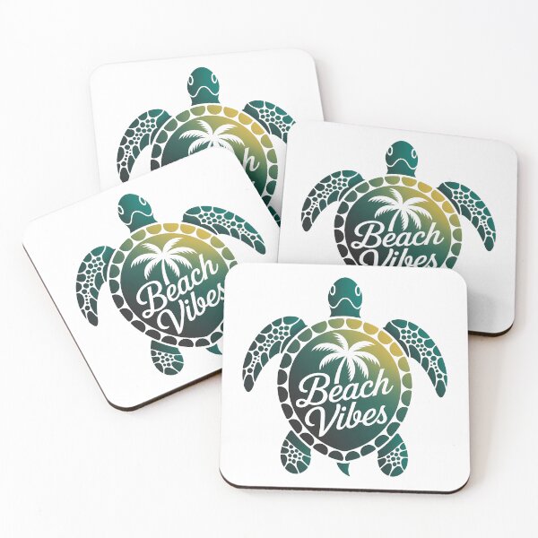 Item preview, Beach Vibes Turtle Summer Sea Turtle designed and sold by TrinaEspinoza.