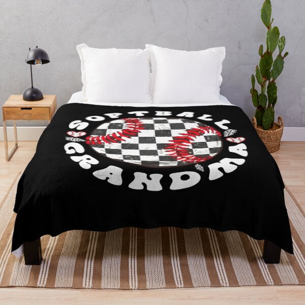Item preview, Checkerboard Softball Grandma Design designed and sold by LashondaGreen89.