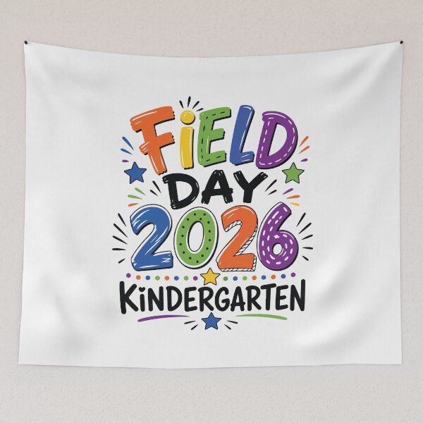 Item preview, Kindergarten Field Day Fun Teacher Student Retro Design designed and sold by kiralynstration.