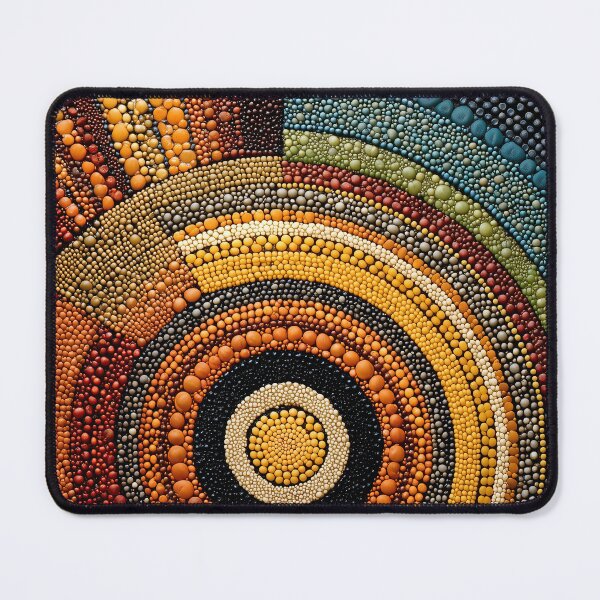 Item preview, Earth Pulse Mandala Pattern designed and sold by BasajaunStudio.