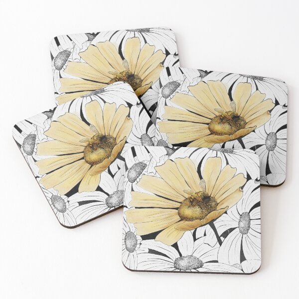 Item preview, Bee and Daisy Bloom designed and sold by Ekonolotie.