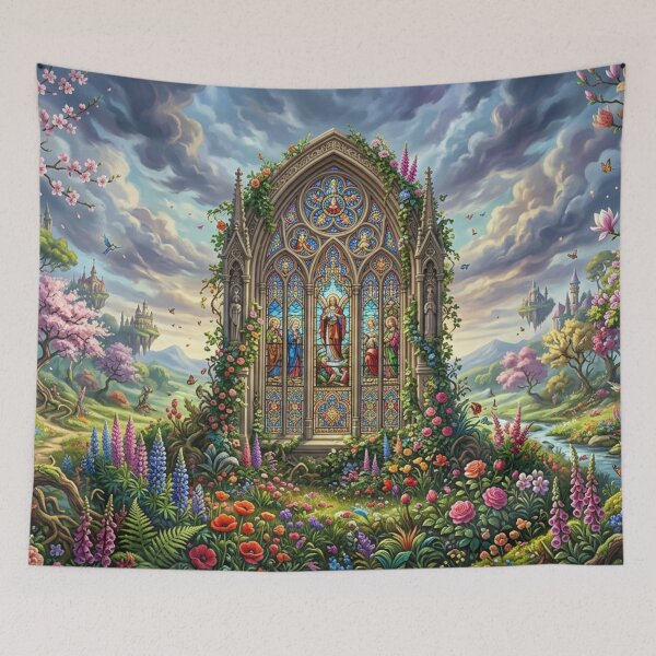 Item preview, A mystical garden world in the imagination designed and sold by Sigtrix.