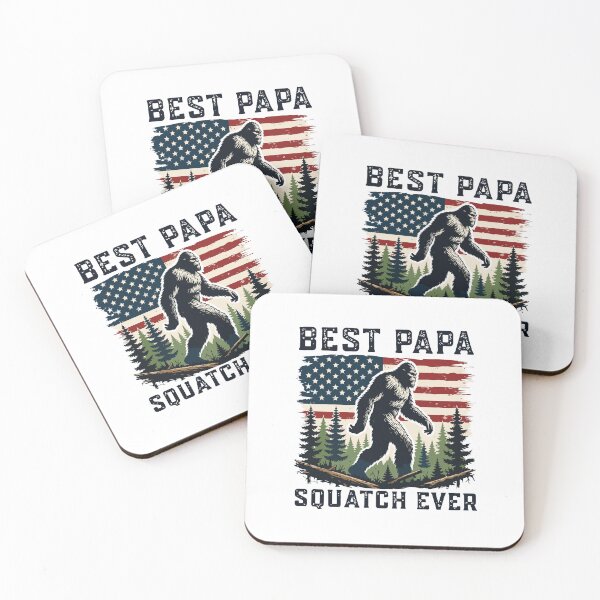 Item preview, Best Papa Squatch Ever Funny Bigfoot Fathers Day designed and sold by kiralynstration.