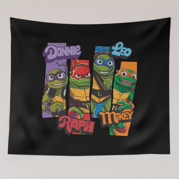 Item preview, Mnt Retro Comic Panels - Ninja Turtles Squad designed and sold by Alison Magurean.