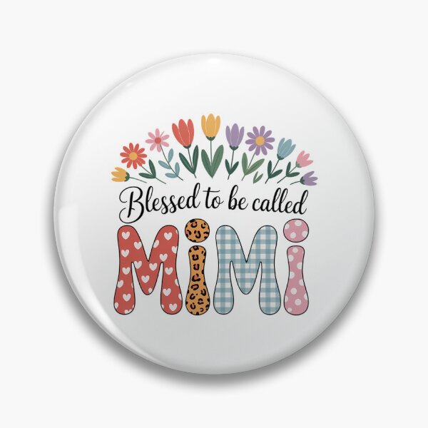 Item preview, Blessed to Be Called Mimi Floral Mother's Day designed and sold by TrinaEspinoza.