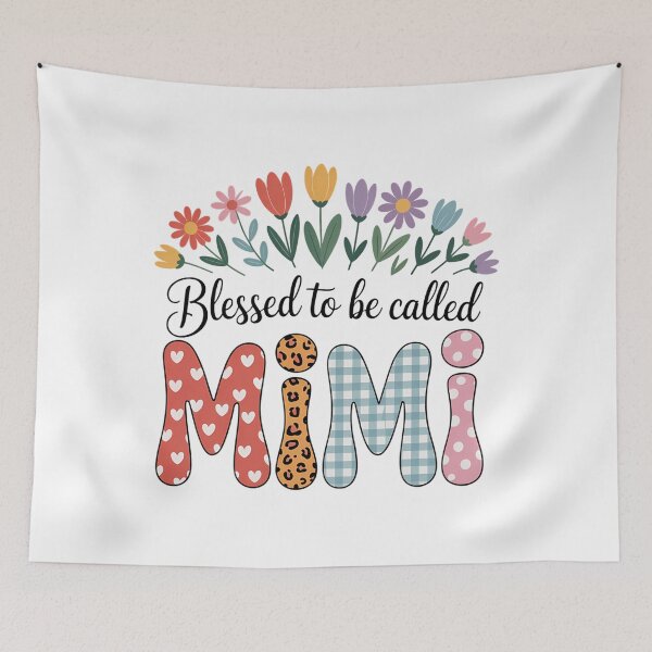 Item preview, Blessed to Be Called Mimi Floral Mother's Day designed and sold by TrinaEspinoza.