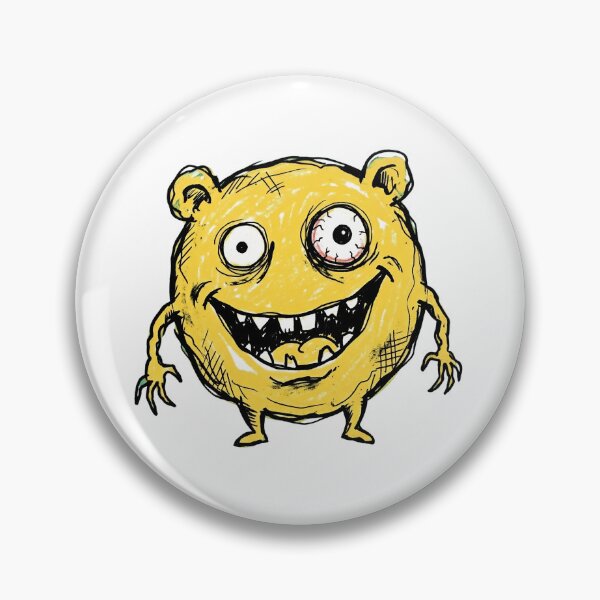 Item preview, "Pure Chaos": The Happy Creepy Yellow Monster designed and sold by PM.