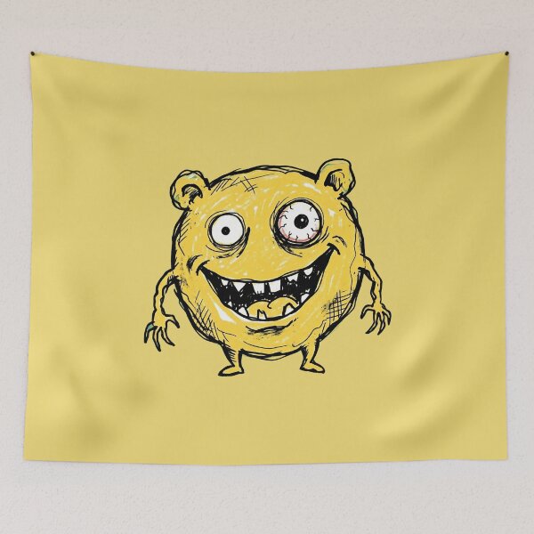 Item preview, "Pure Chaos": The Happy Creepy Yellow Monster designed and sold by PM.