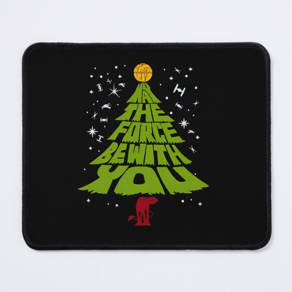 Item preview, May The Force Tree Cosmic Force Christmas designed and sold by EASLX.
