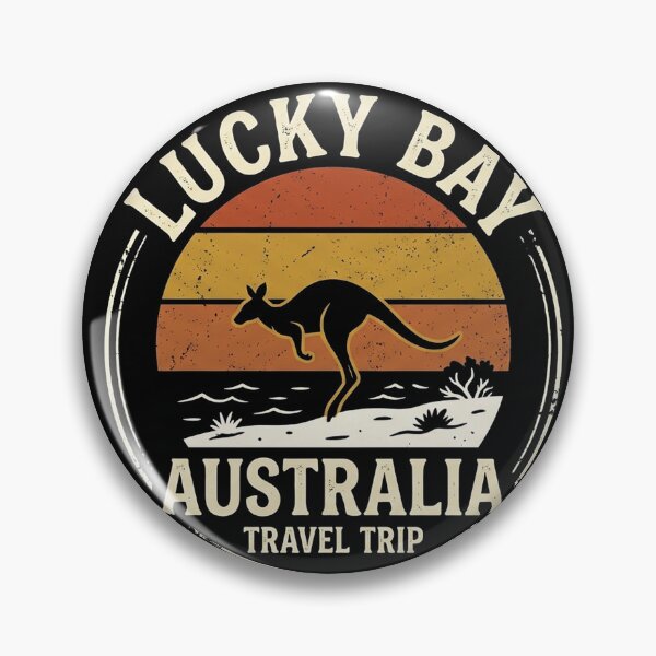 Item preview, Lucky Bay Australia Beach Vintage Sunset designed and sold by Yellowriversss.