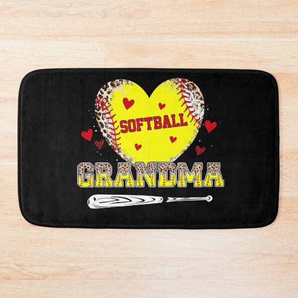 Item preview, Leopard Heart Softball Grandma Love designed and sold by LashondaGreen89.