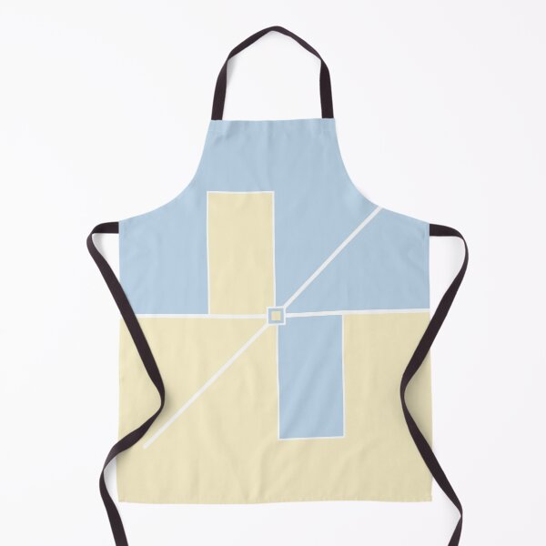 Item preview, The Origin - Blue and Cream Minimalist Geometric designed and sold by artdocaj.