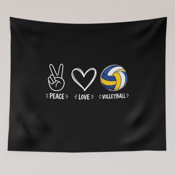Item preview, Peace Love Volleyball  designed and sold by zoes-ink.