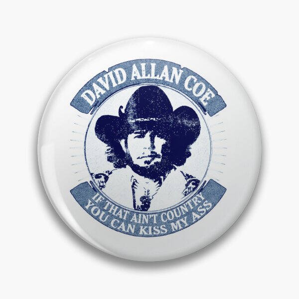 Item preview, David-Allan-Coe--Vintage-Style-Fan-Design- designed and sold by EASLX.
