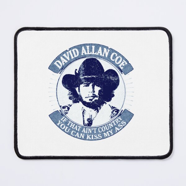 Item preview, David-Allan-Coe--Vintage-Style-Fan-Design- designed and sold by EASLX.