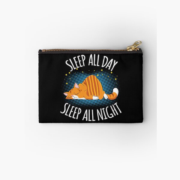 Item preview, Sleep All Day Sleep All Night - Lazy cat designed and sold by anziehend.