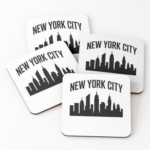 Item preview, Bold New York City Skyline Silhouette designed and sold by k3rstman1.