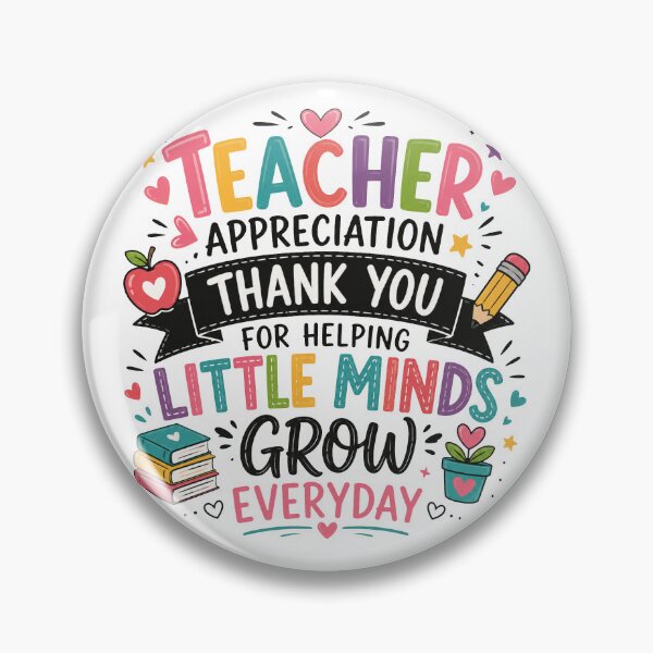Item preview, Teacher Appreciation - Thank You For Helping Little Minds Grow designed and sold by Mahmoud Salah.