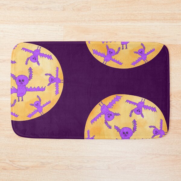 Item preview, Bats Flying In The Moon Kids Art designed and sold by nimbfeja.