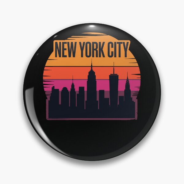 Item preview, Vintage New York City Retro Sunset Skyline designed and sold by k3rstman1.