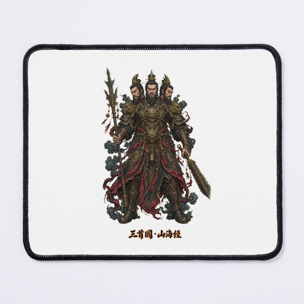 Item preview, Sanshouguo Three-Headed People — Shan Hai Jing designed and sold by holyminix.