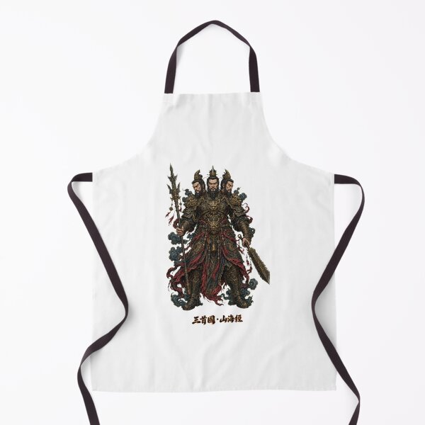 Item preview, Sanshouguo Three-Headed People — Shan Hai Jing designed and sold by holyminix.