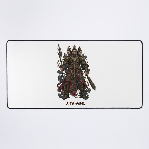 Item preview, Sanshouguo Three-Headed People — Shan Hai Jing designed and sold by holyminix.