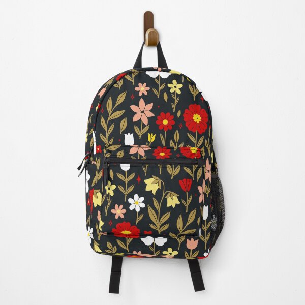 Item preview, Retro flower field designed and sold by LaPetiteBelette.