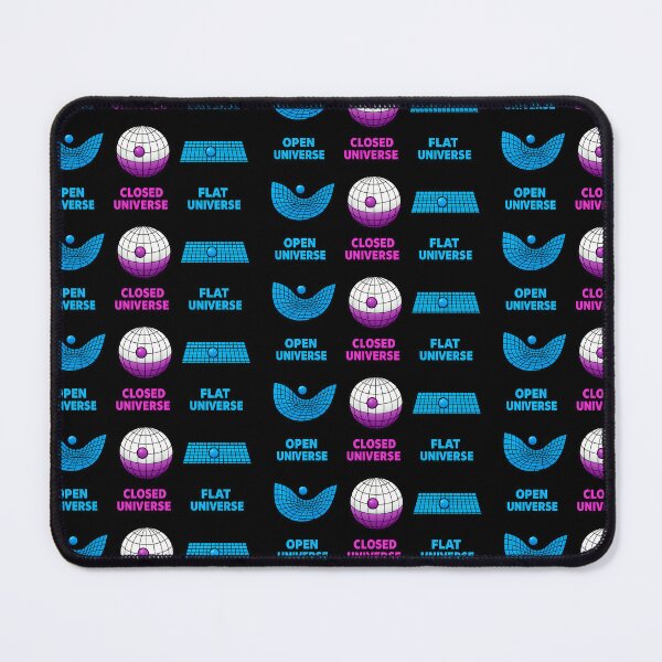Item preview, Open Closed and Flat Universe Physics Humor Design designed and sold by TeeTimeTreasure.