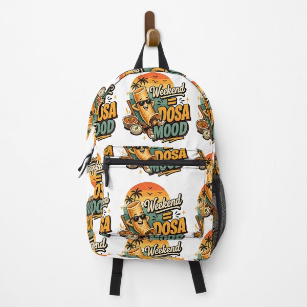 Item preview, Weekend = Dosa Mood – Cute Retro South Indian Food Lover Design designed and sold by Globalcitytees.