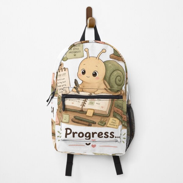 Item preview, Snail Productivity Progress Slow And Steady Mood designed and sold by Sadia Jannat.
