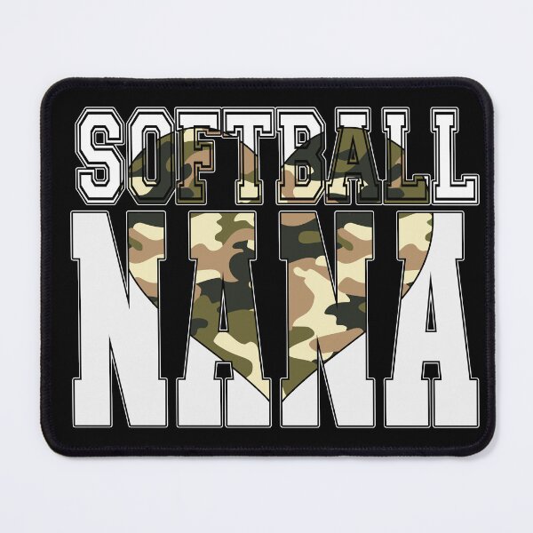 Item preview, Camo Heart Softball Nana Design designed and sold by LashondaGreen89.