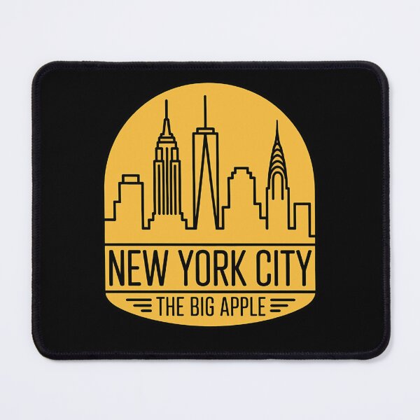 Item preview, New York City Skyline The Big Apple Badge designed and sold by k3rstman1.