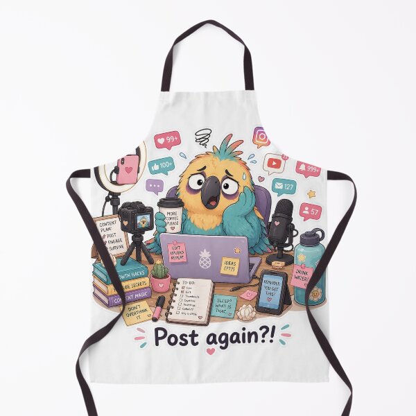 Item preview, Parrot Content Creator Burnout Viral Mood designed and sold by Sadia  Jannat.