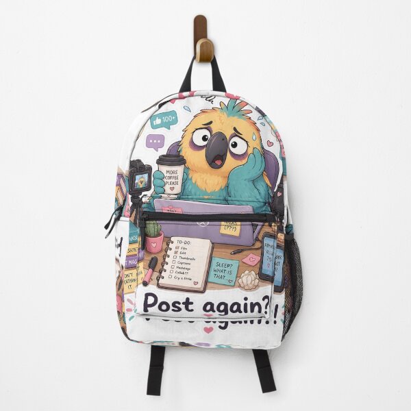 Item preview, Parrot Content Creator Burnout Viral Mood designed and sold by Sadia  Jannat.