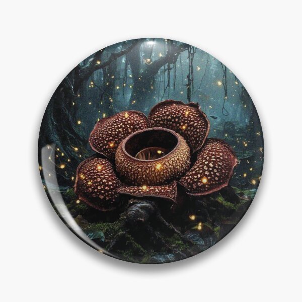 Item preview, Rafflesia Flower Art – Exotic Tropical Bloom | Rare Nature Botanical Design designed and sold by Illuministique.
