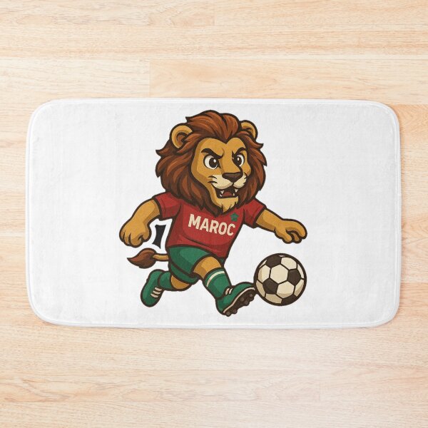 Item preview, Atlas Lion, Moroccan footballer, football, Morocco designed and sold by strongSpiritEd.
